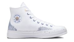 Converse Chuck 70 Stitched White Indigo