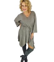 Pri Beautiful loose mini asymmetrical glitter dress OPALINA