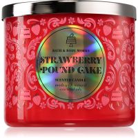 Bath & Body Works Strawberry Pound Cake aроматична свічка 411 гр