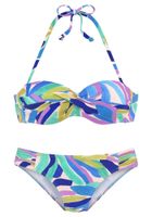 s.Oliver Bikini  plava / mornarsko plava / tirkiz / tamno ljubičasta