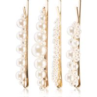 BrushArt Hair Pearl clips sponke za lase 4 kos