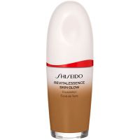 Shiseido Revitalessence Skin Glow Foundation lekki podkład z rozświetlającym efektem SPF 30 odcień Amber 30 ml