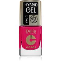 Delia Cosmetics Coral Nail Enamel Hybrid Gel lakier hybrydowy do paznokci odcień 147 11 ml