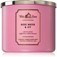 Bath & Body Works Rose Water & Ivy ароматна свещ 411 гр.