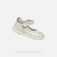 Dziewczęce buty do chodzenia po domu Geox Zapito w kremie