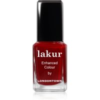 LONDONTOWN Lakur langanhaltender Nagellack Farbton Truly Ruby 12 ml