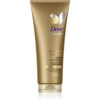 Dove DermaSpa Summer Revived samoopaľovacie telové mlieko odtieň Medium to Dark 200 ml