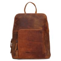 Greenwood Anites vintage női bőr hátizsák - világosbarna