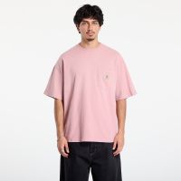 T-shirt Carhartt WIP S/S Hudson Pocket T-Shirt UNISEX Daphne Chalk Wash XXL