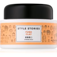 Alfaparf Milano Style Stories The Range Paste mattító paszta erős fixálás Funk Clay 100 ml