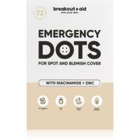 My White Secret Breakout + Aid Emergency Dots lokalna nega proti aknam z niacinamidom in cinkom 72 kos