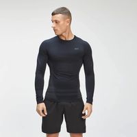 MyProtein Mens Tempo Seamless Long Sleeve Top schwarz XXL (xxlarge)