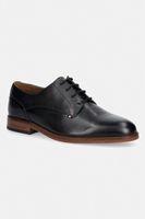Tommy Hilfiger poltopánky pánske kožené HILFIGER LEATHER DRESS SHOE