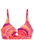 Bruno Banani Bikini gornji dio  ljubičasta / narančasta / roza / crvena