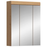 MID.YOU ZRKADLOVÁ SKRINKA, dub artisan, dub artisan, 60/79/18 cm