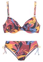 SUNSEEKER Bikini  plava / limeta zelena / ružičasta / prljavo roza