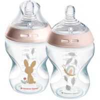 Tommee Tippee Natural Start Anti-Colic пляшечка для годування Slow Flow 0m+ 2x260 мл