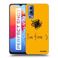 Silikónový prehľadný obal pre Vivo Y72 5G - I am fine