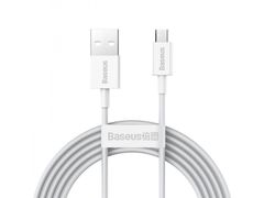 Datový kabel Baseus Superior Series Fast Charging Data Cable USB to Micro 2A 2m, bílá