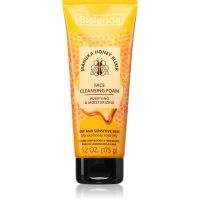 Bielenda Manuka Honey hydratisierender Reinigungsschaum für sehr trockene und empfindliche Haut 175 g