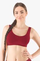 Podprsenkový top Gina 07011P - bambus Bordó M/L
