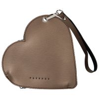 Divatos bőr Facebag Love - bronz