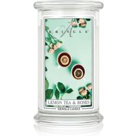Kringle Candle Classic Lemon Tea & Roses Duftkerze 623 g