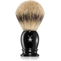 Mühle CLASSIC Silvertip Black čopič za britje iz dlake jazbeca srednja 1 kos