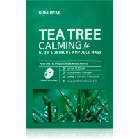 Some By Mi Glow Luminous Tea Tree Calming успокояваща платнена маска за проблемна кожа 25 гр.