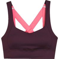 Puma PWR SCULPTING BRA Дамско спортно бюстие, винен, размер