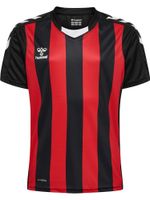 Hummel Tehnička sportska majica  karmin crvena / crna / bijela