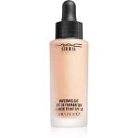 MAC Cosmetics Studio Waterweight SPF 30 Foundation könnyű hidratáló alapozó SPF 30 árnyalat NW 15 30 ml