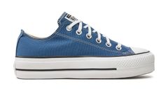 Converse Chuck Taylor All Star Canvas Platform - Dámske - Tenisky Converse - Modré - A08289C - Veľkosť: 40