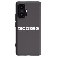 Silikónový čierny obal pre Xiaomi 11T - Picasee - new logo - white