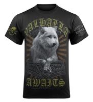 majica muško - VALHALLA AWAITS - VICTORY OR VALHALLA - VOV016KM S