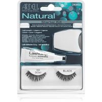 Ardell Natural Klebewimpern mit Klebstoff 101 Demi Black 4 St.
