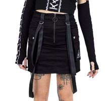 Damen Rock CHEMICAL BLACK - ROXIE - SCHWARZ XXL