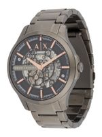 ARMANI EXCHANGE Analogni sat  rozo zlatna / antracit siva