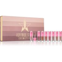 Jeffree Star Cosmetics Velour Liquid Lipstick Set mit flüssigen Lippenstiften Nudes Volume 1 8 St.