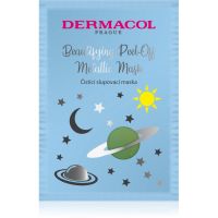 Dermacol Beautifying Peel-Off Metallic Mask luščilna maska za globoko čiščenje 15 ml