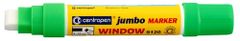 Centropen 9120 Popisovač na sklo 2-15mm Jumbo Window zelený