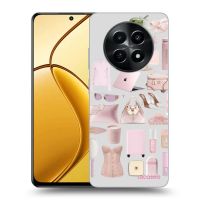 Silikónový čierny obal pre Realme 12X - Glam Babe