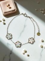 Bransoletka Resti Callisto Nero z motywem kwiatowym