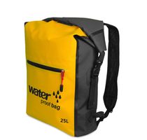 Water vodotesný rolovací batoh, vak na vodu 2v1, 25 litrov Farba: Žltá
