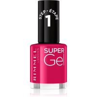 Rimmel Super Gel Gel-Lack für Fingernägel - keine UV/LED Lampe erforderlich Farbton 026 Sun Fun Daze 12 ml