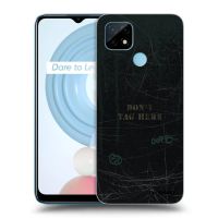 Silikónový prehľadný obal pre Realme C21 - DON´T TAG