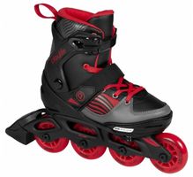 Detské kolieskové korčule Playlife Dark Breeze, 4x, 70, 32-35