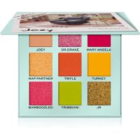 Makeup Revolution X Friends paletă cu farduri de ochi culoare Joey 9 g