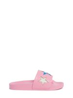 Star Printed Rubber Slide Sandals