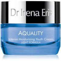 Dr Irena Eris Aquality Intense Moisturizing Youth Cream Light Formula intenzivno vlažilna krema s pomlajevalnim učinkom 50 ml